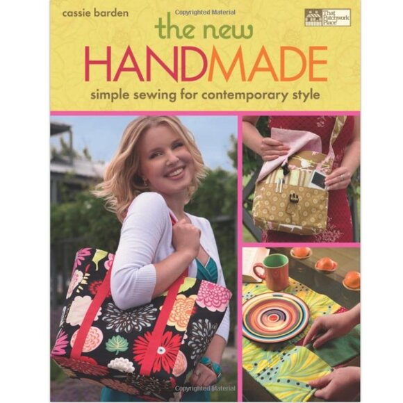 The New Handmade Contemporary Sewing Softcover Projects Book, Brand New - Picture 1 of 9
